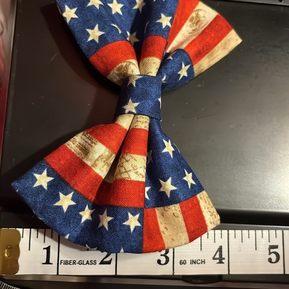 Rustic flag bow - Picture 4 of 4